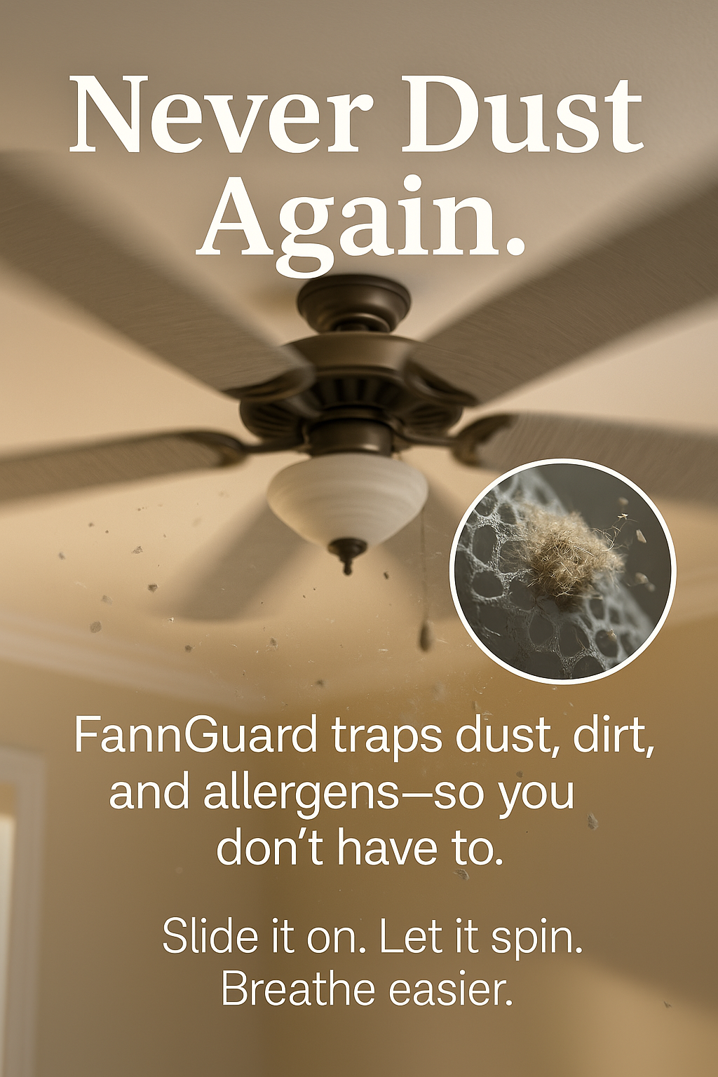 Fannguard- Ceiling Fan Sleeves